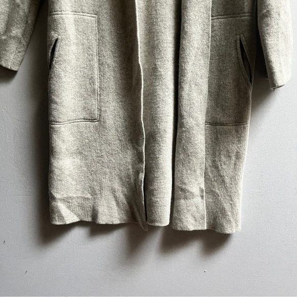 Madewell 100% Merino Wool open knit duster cardigan jacket Sz XS - Picture 6 of 12